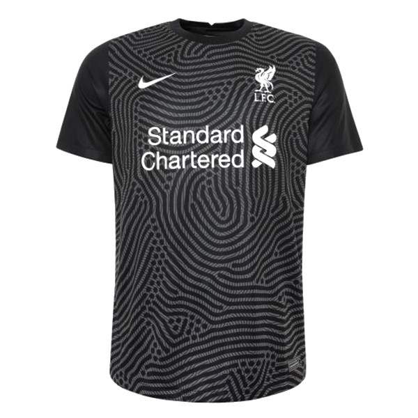 Thailande Maillot Football Liverpool Domicile Gardien 2020-21 Noir